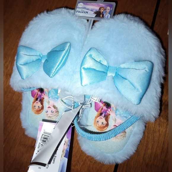 Disney Other - 💜Disney Frozen Kids' Blue Slippers❄️
